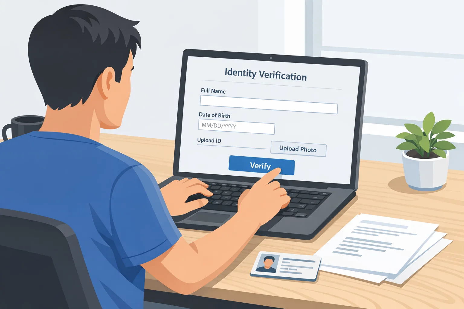 Completing Android developer identity verification online