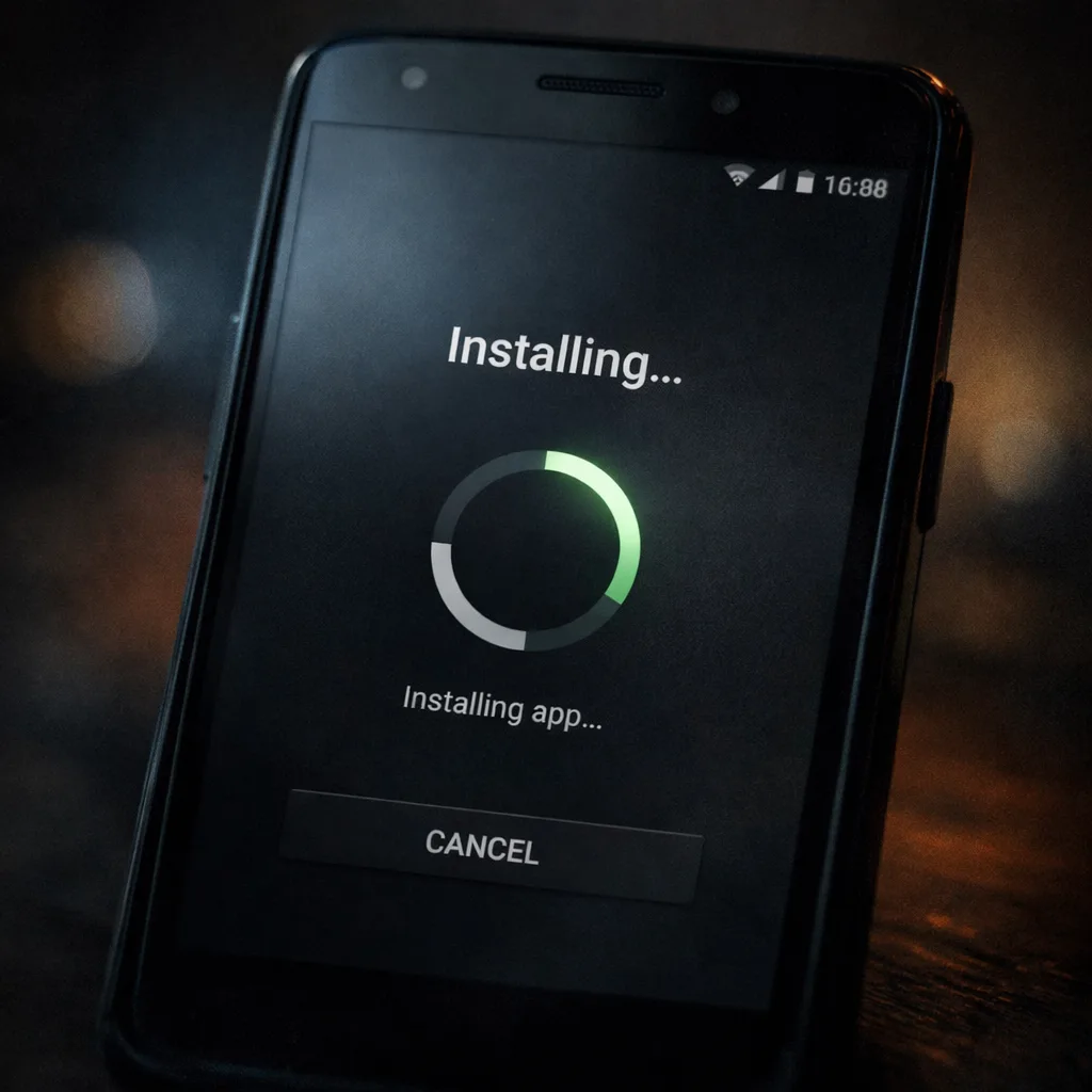 Android install screen with a verified developer indicator