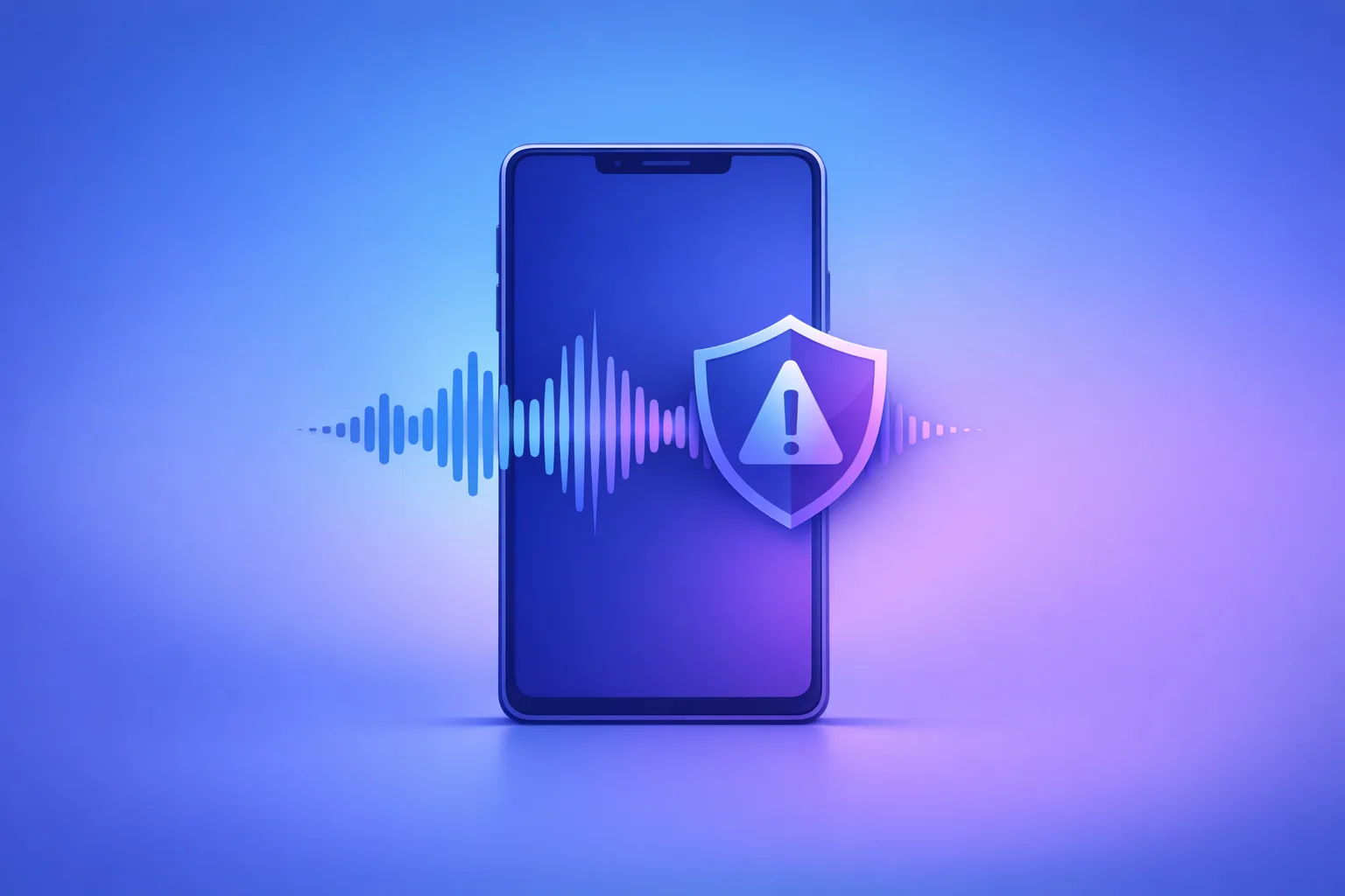 Illustration representing audio decoding security risk on Android