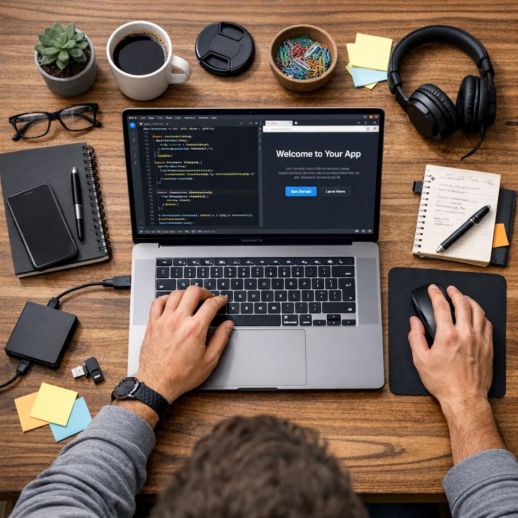 Four‑sprint Angular upgrade plan laid out on a desk