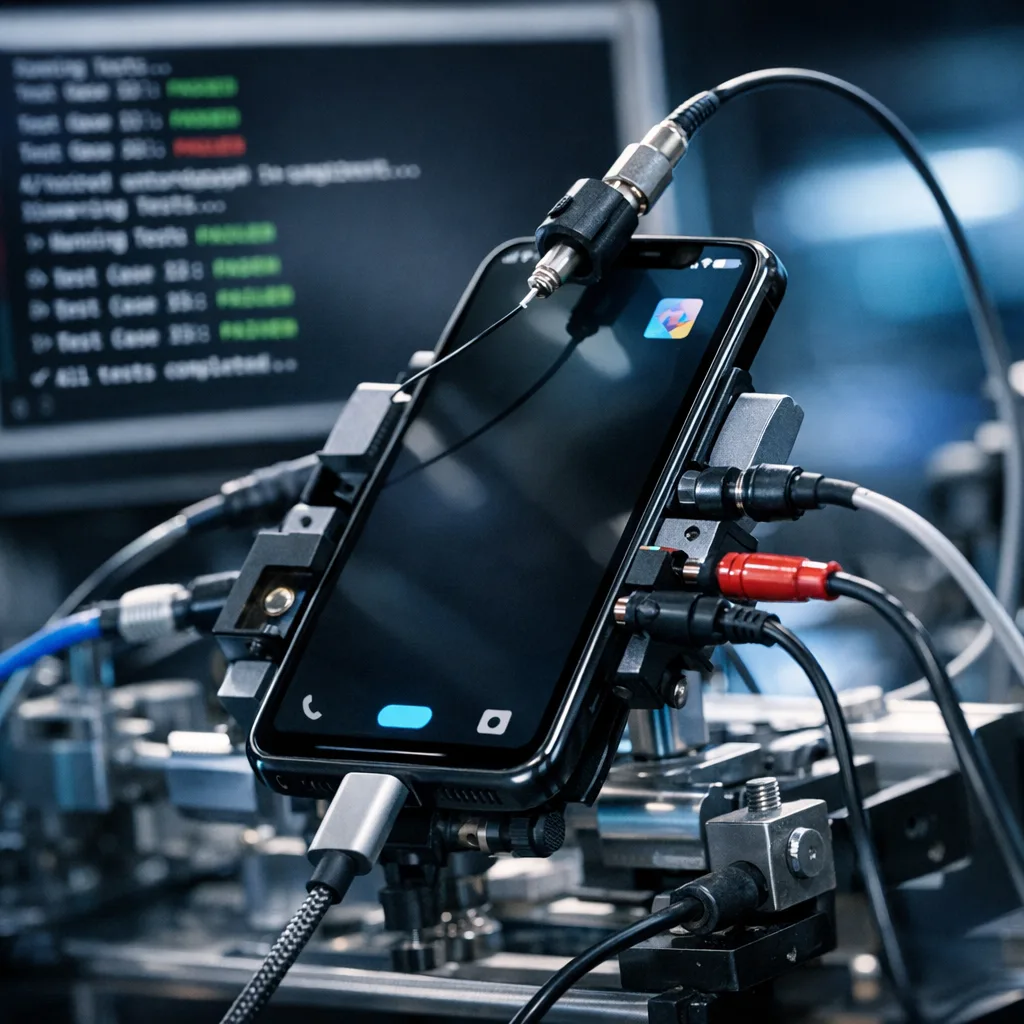 Automated device testing during Android platform integration