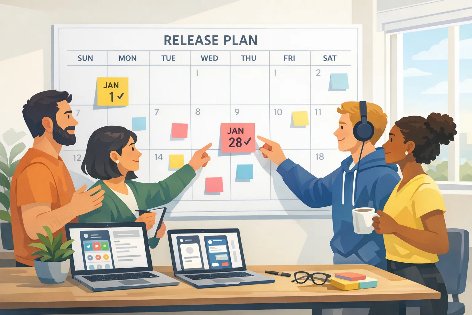 Product team planning January 2026 compliance milestones for Apple and Google Play