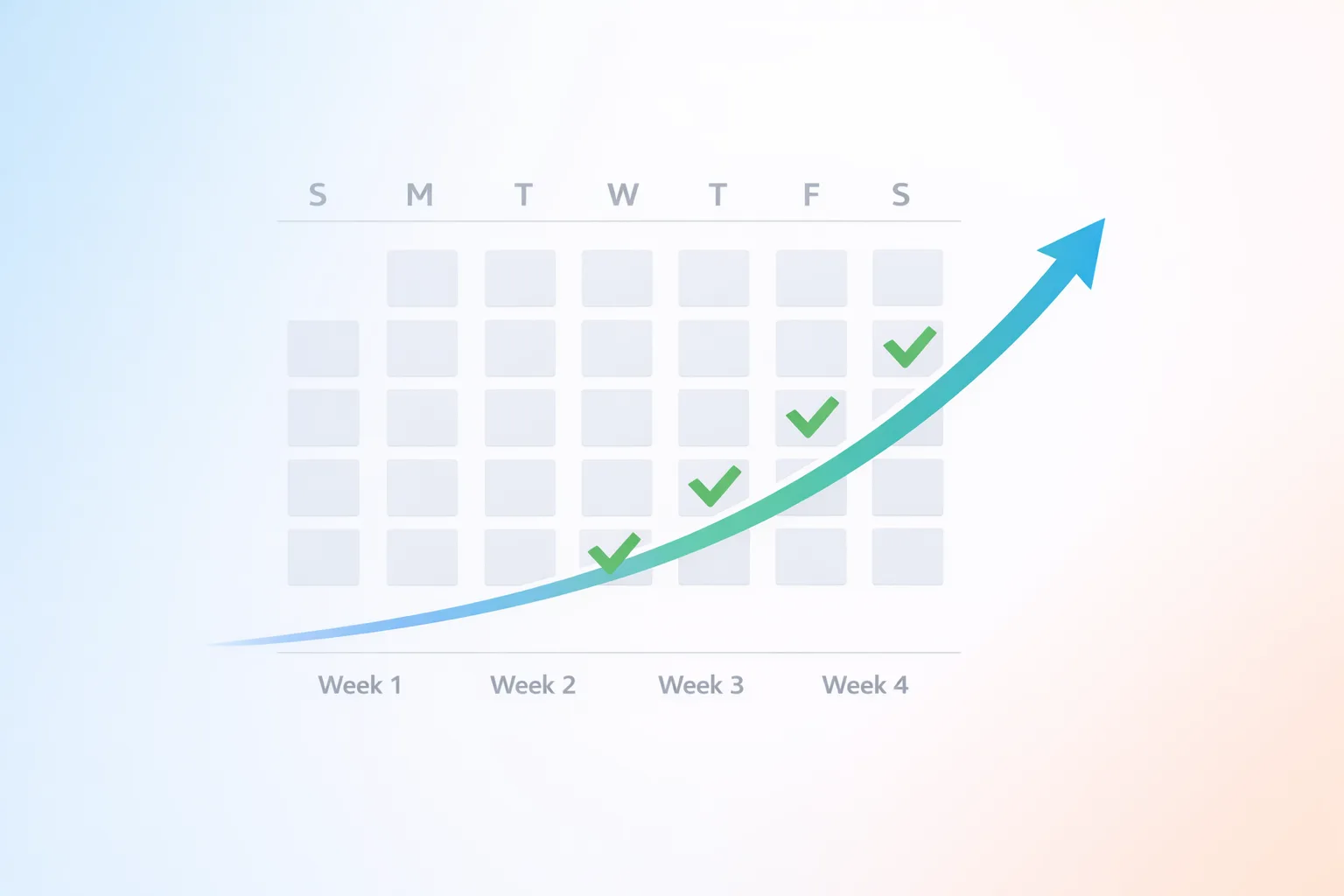 30-day SEO recovery plan milestones with upward trend