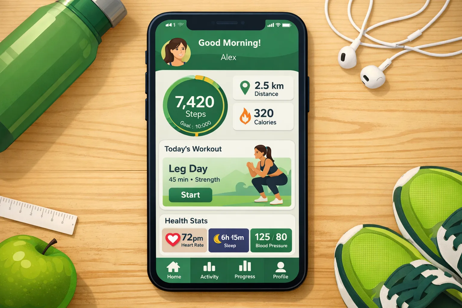 Illustration of Google Play information screen before external link