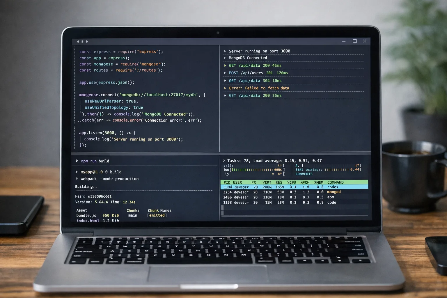 Terminal running npm approve-scripts with pending scripts listed