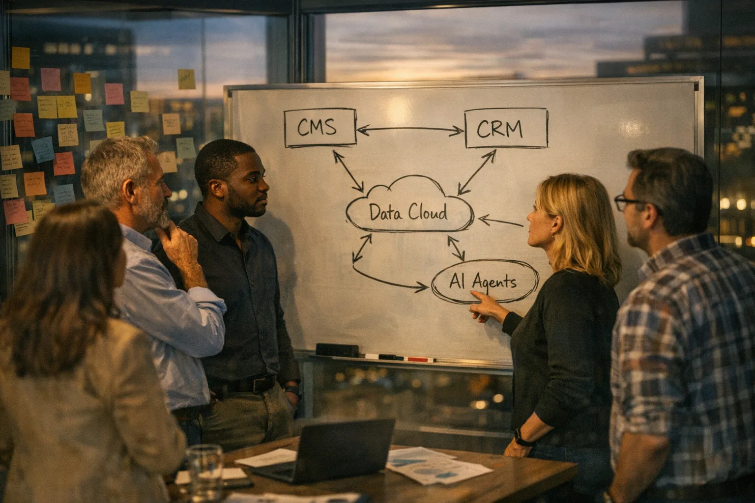 Salesforce Contentful Acquisition: The 90‑Day Playbook - Hero