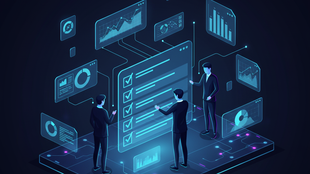 Team reviewing a seven-step CI cutover checklist