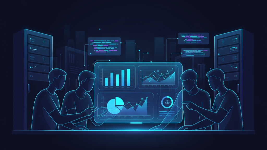 Engineering team reviewing logs during a security incident
