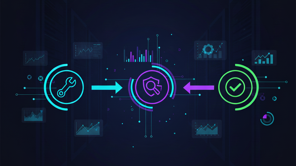 Patch-and-prove workflow diagram for web apps