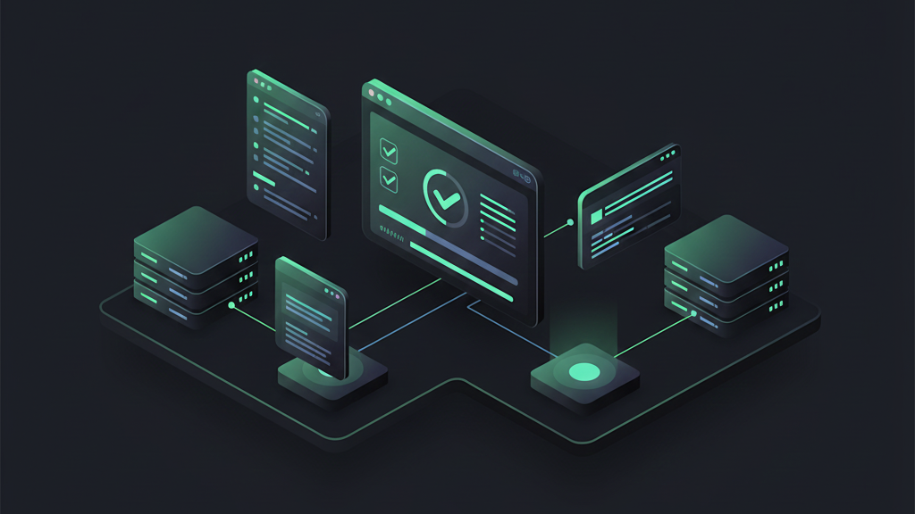 Staging server console showing successful patched deployment