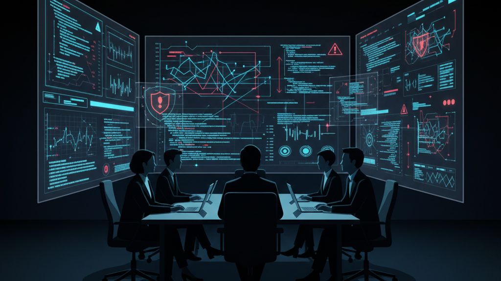 Engineers triaging React2Shell in a war-room setting