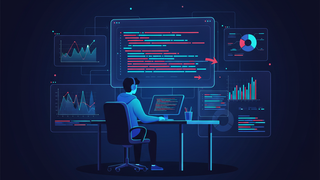Engineer monitoring logs and dashboards for exploit attempts