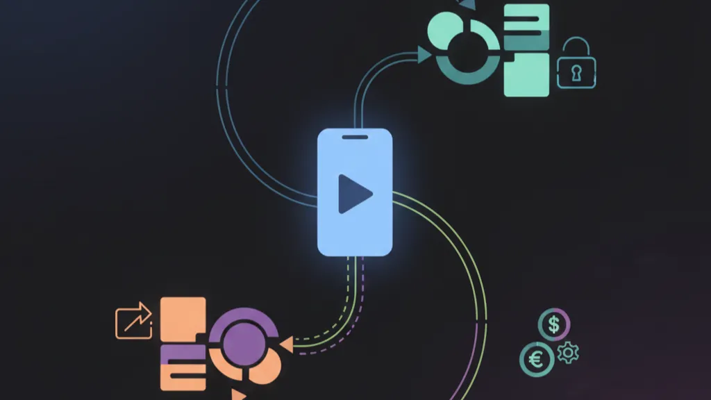 Diagram of Google Play external link and alternative billing paths