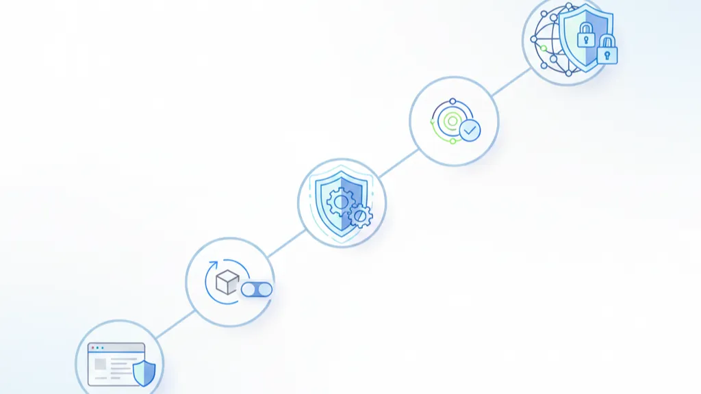 Timeline of cookie policy milestones from 2020 to 2026
