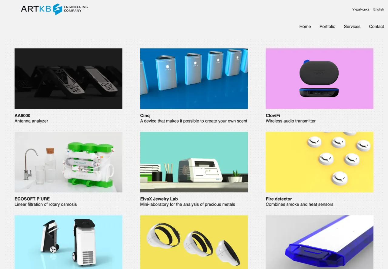 ARTKB: Portfolio index of hardware design projects