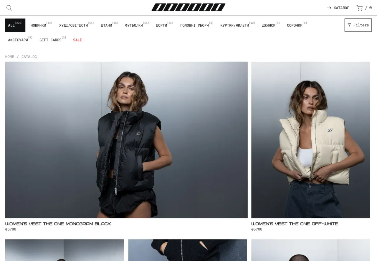 SixZeros online store